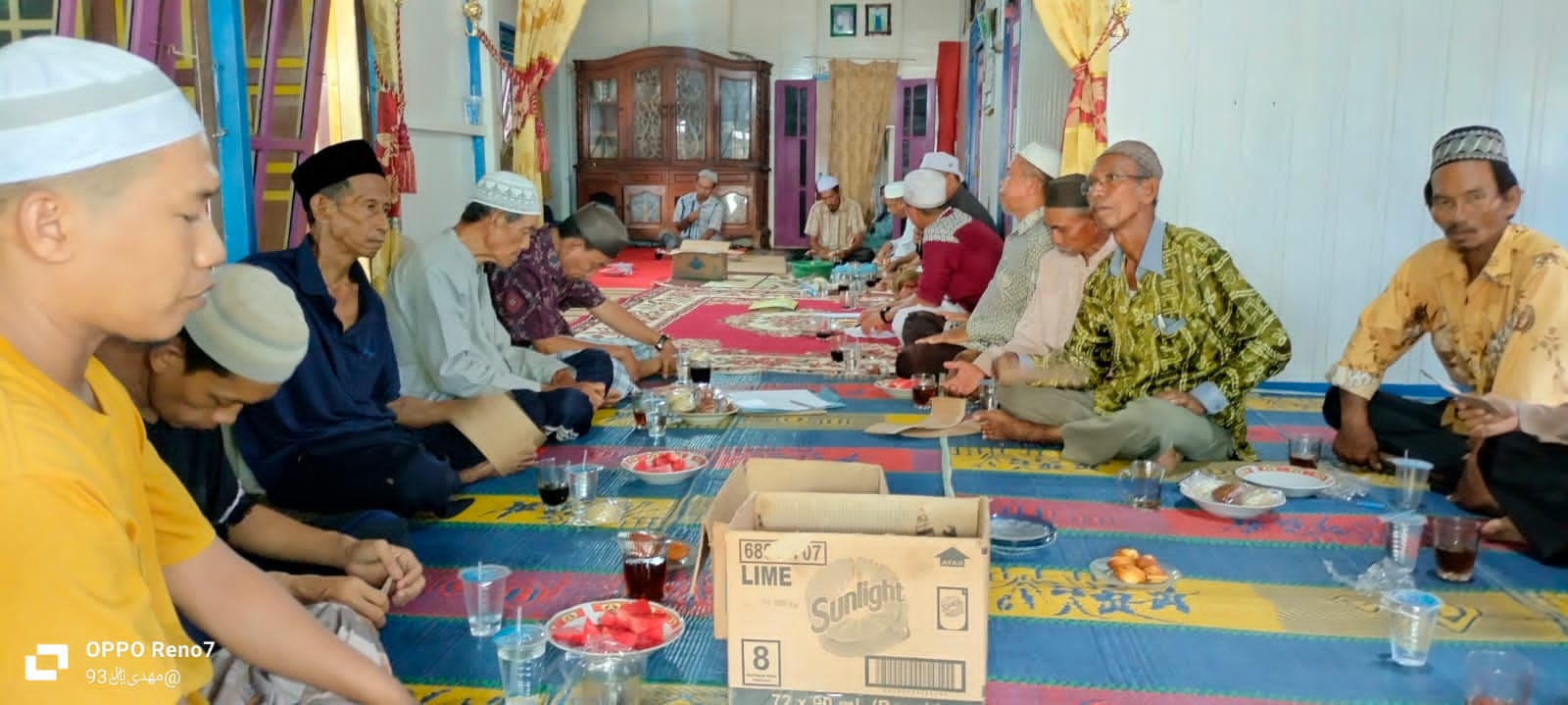 Rapat Pembentukan Rukun Kematian Periode 2024/2029 Di Desa Bawahan Seberang